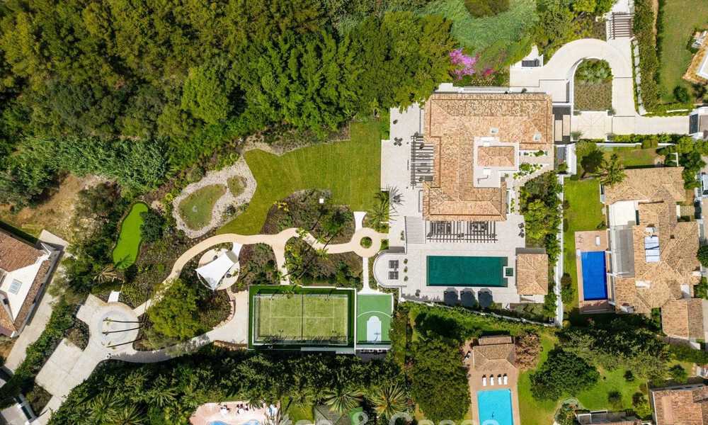 Spacieuse villa de luxe à vendre avec vue sur la mer et commodités 5 étoiles sur le Golden Mile de Marbella 63654