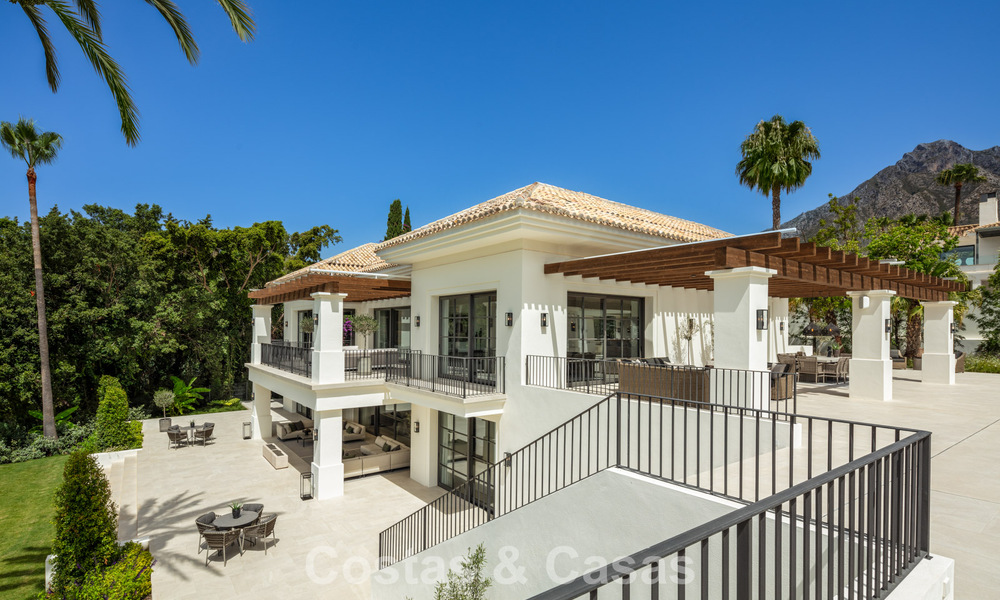 Spacieuse villa de luxe à vendre avec vue sur la mer et commodités 5 étoiles sur le Golden Mile de Marbella 63655