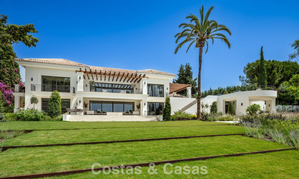 Spacieuse villa de luxe à vendre avec vue sur la mer et commodités 5 étoiles sur le Golden Mile de Marbella 63659