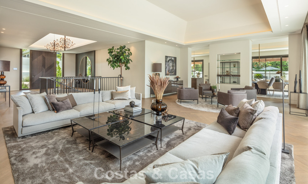 Spacieuse villa de luxe à vendre avec vue sur la mer et commodités 5 étoiles sur le Golden Mile de Marbella 63661