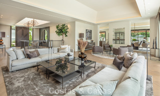 Spacieuse villa de luxe à vendre avec vue sur la mer et commodités 5 étoiles sur le Golden Mile de Marbella 63661 