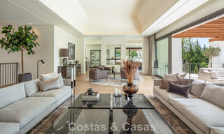 Spacieuse villa de luxe à vendre avec vue sur la mer et commodités 5 étoiles sur le Golden Mile de Marbella 63662 