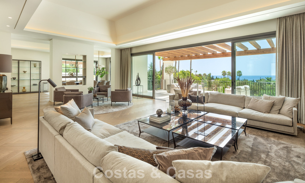 Spacieuse villa de luxe à vendre avec vue sur la mer et commodités 5 étoiles sur le Golden Mile de Marbella 63663