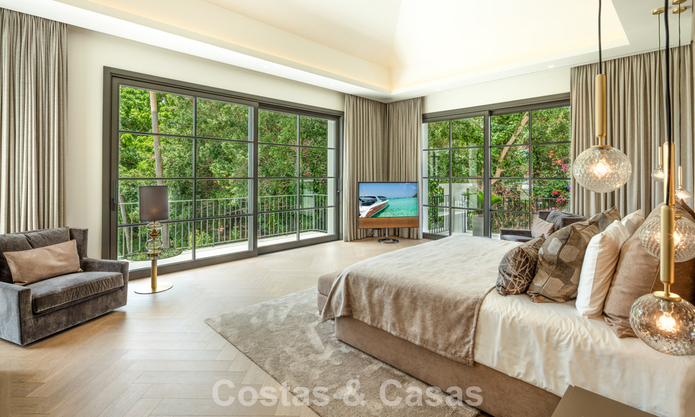 Spacieuse villa de luxe à vendre avec vue sur la mer et commodités 5 étoiles sur le Golden Mile de Marbella 63666