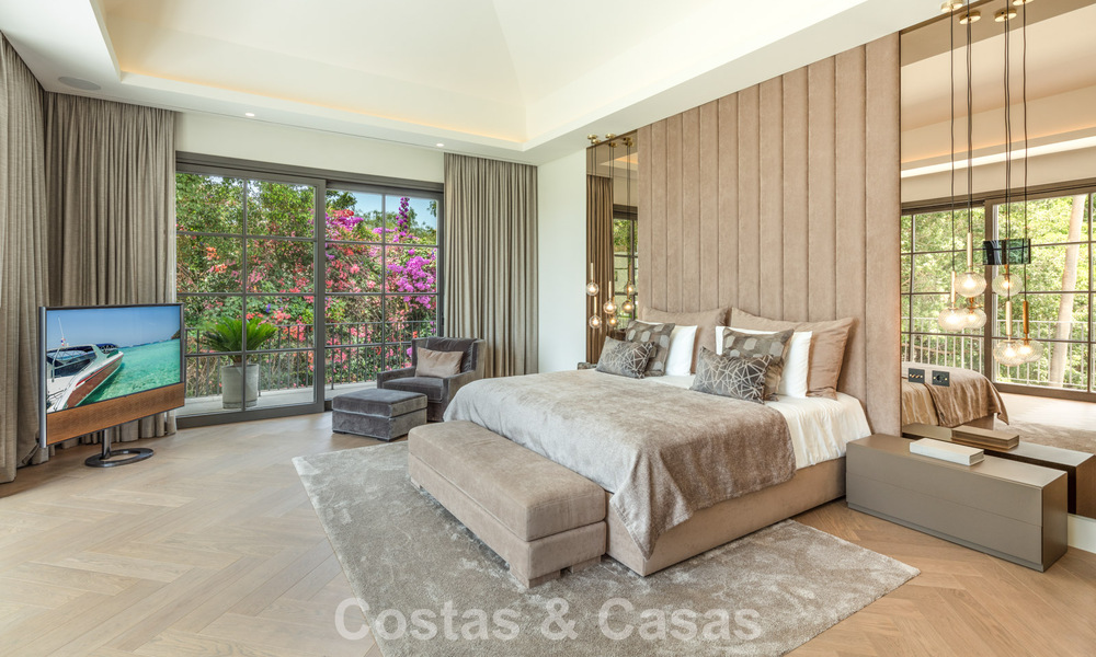Spacieuse villa de luxe à vendre avec vue sur la mer et commodités 5 étoiles sur le Golden Mile de Marbella 63667