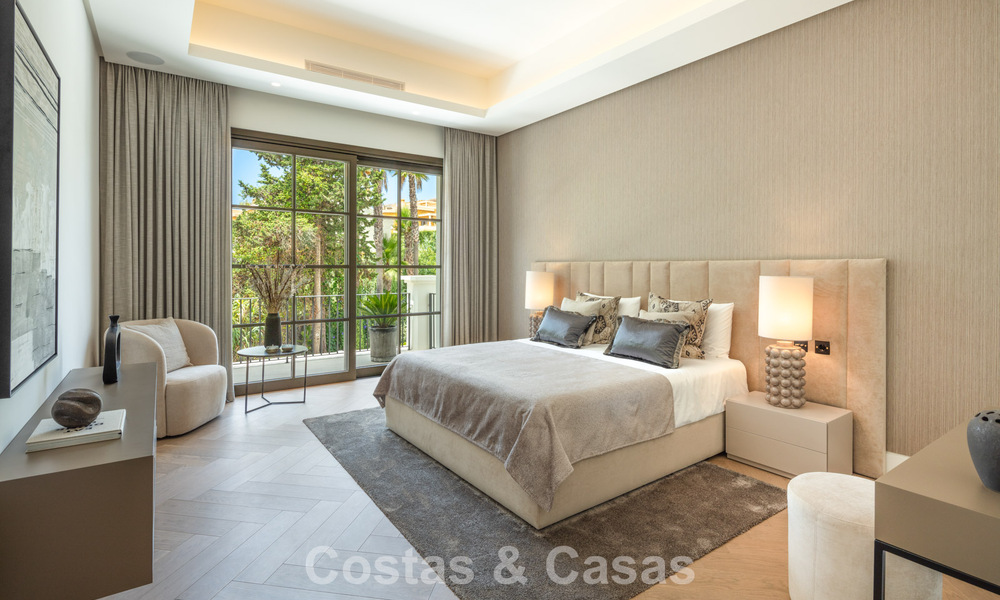 Spacieuse villa de luxe à vendre avec vue sur la mer et commodités 5 étoiles sur le Golden Mile de Marbella 63674