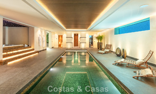 Spacieuse villa de luxe à vendre avec vue sur la mer et commodités 5 étoiles sur le Golden Mile de Marbella 63678 