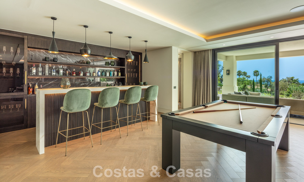 Spacieuse villa de luxe à vendre avec vue sur la mer et commodités 5 étoiles sur le Golden Mile de Marbella 63681