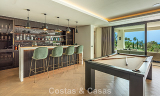 Spacieuse villa de luxe à vendre avec vue sur la mer et commodités 5 étoiles sur le Golden Mile de Marbella 63681 