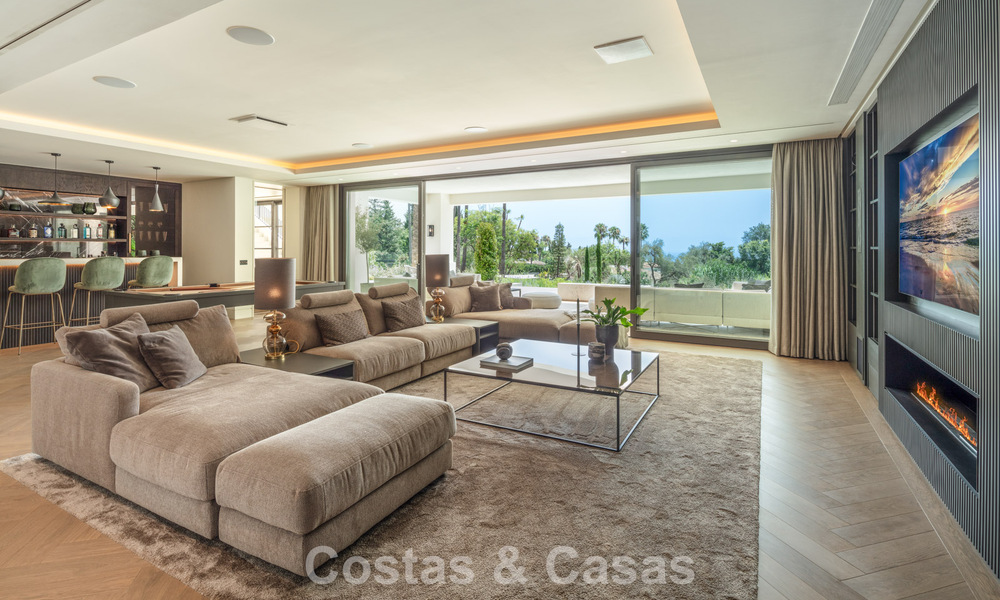 Spacieuse villa de luxe à vendre avec vue sur la mer et commodités 5 étoiles sur le Golden Mile de Marbella 63683