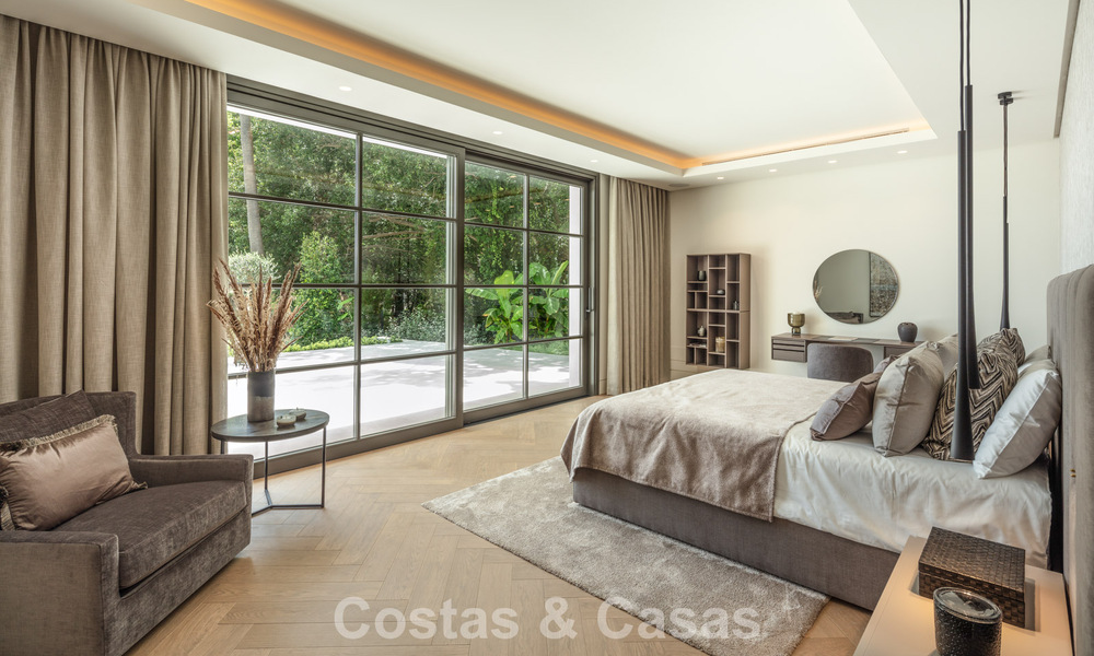 Spacieuse villa de luxe à vendre avec vue sur la mer et commodités 5 étoiles sur le Golden Mile de Marbella 63685