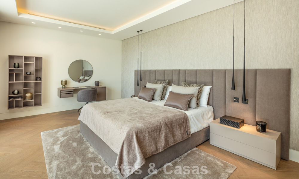 Spacieuse villa de luxe à vendre avec vue sur la mer et commodités 5 étoiles sur le Golden Mile de Marbella 63686
