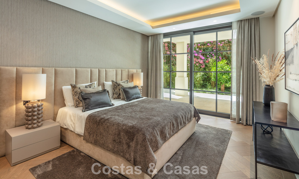 Spacieuse villa de luxe à vendre avec vue sur la mer et commodités 5 étoiles sur le Golden Mile de Marbella 63688