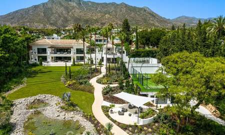 Spacieuse villa de luxe à vendre avec vue sur la mer et commodités 5 étoiles sur le Golden Mile de Marbella 63692