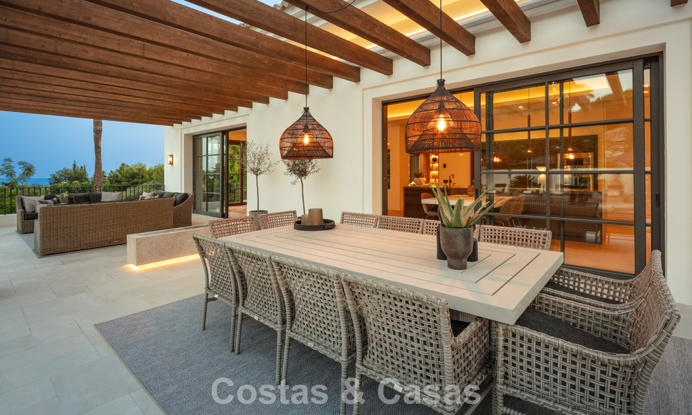 Spacieuse villa de luxe à vendre avec vue sur la mer et commodités 5 étoiles sur le Golden Mile de Marbella 63701