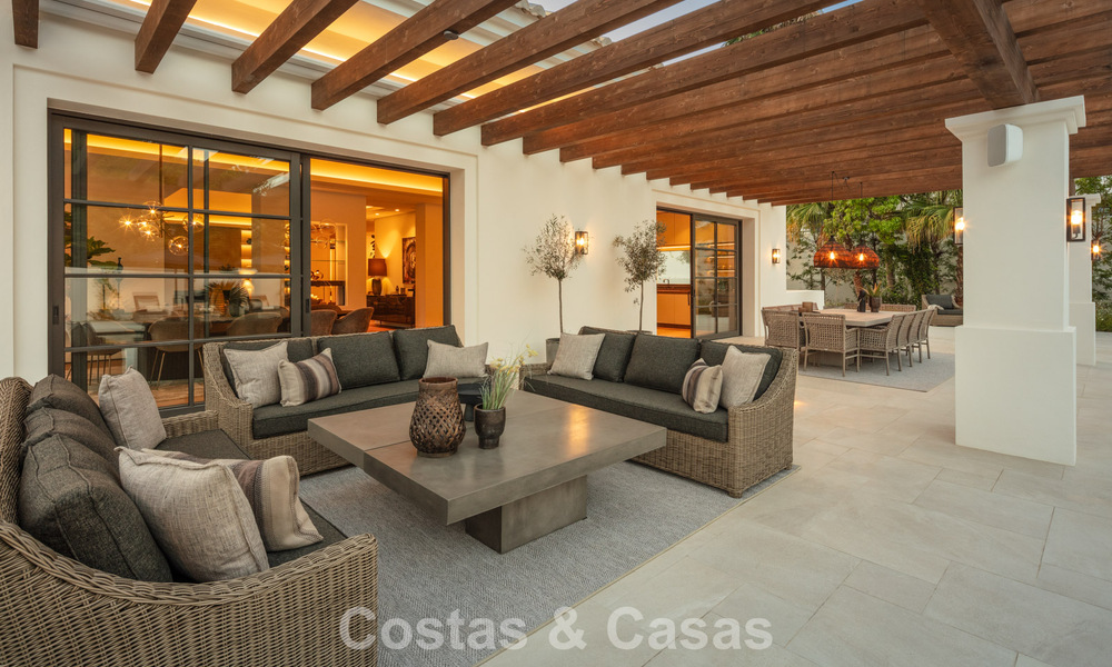 Spacieuse villa de luxe à vendre avec vue sur la mer et commodités 5 étoiles sur le Golden Mile de Marbella 63702