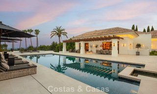 Spacieuse villa de luxe à vendre avec vue sur la mer et commodités 5 étoiles sur le Golden Mile de Marbella 63703 