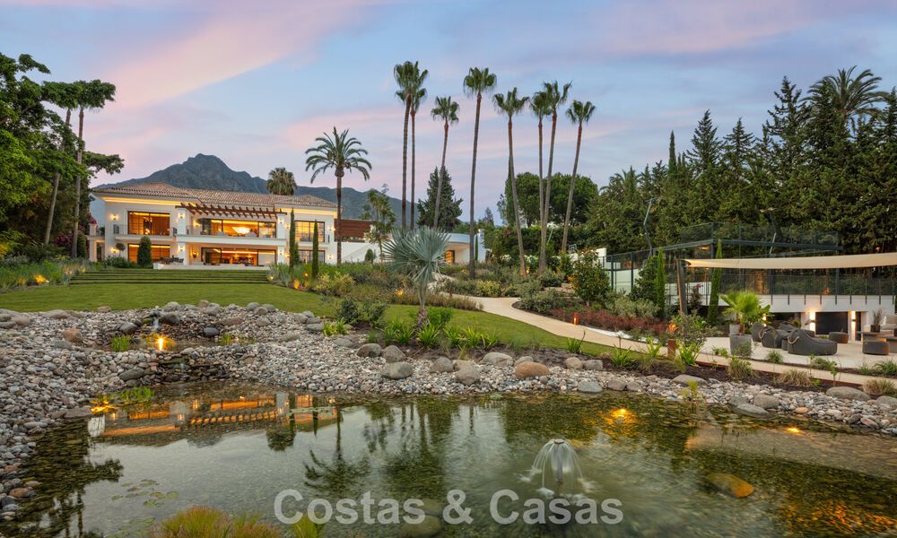 Spacieuse villa de luxe à vendre avec vue sur la mer et commodités 5 étoiles sur le Golden Mile de Marbella 63704