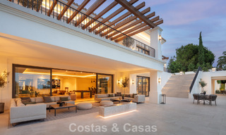 Spacieuse villa de luxe à vendre avec vue sur la mer et commodités 5 étoiles sur le Golden Mile de Marbella 63705 