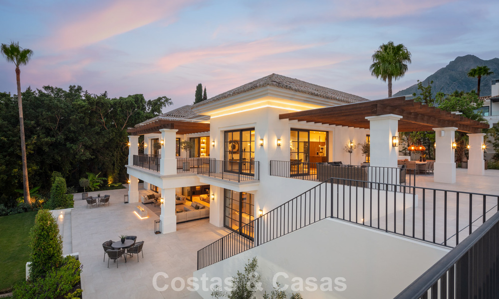 Spacieuse villa de luxe à vendre avec vue sur la mer et commodités 5 étoiles sur le Golden Mile de Marbella 63706