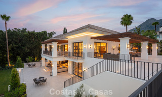 Spacieuse villa de luxe à vendre avec vue sur la mer et commodités 5 étoiles sur le Golden Mile de Marbella 63706 