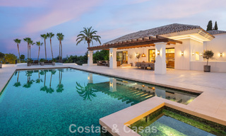 Spacieuse villa de luxe à vendre avec vue sur la mer et commodités 5 étoiles sur le Golden Mile de Marbella 63707 