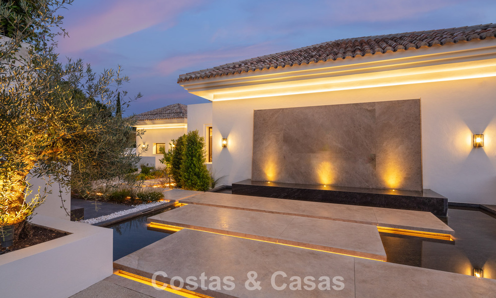 Spacieuse villa de luxe à vendre avec vue sur la mer et commodités 5 étoiles sur le Golden Mile de Marbella 63708