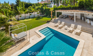 Villa de luxe méditerranéenne contemporaine à vendre dans un quartier résidentiel privilégié à Nueva Andalucia, Marbella 63612 