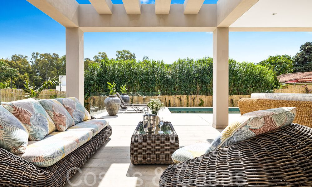 Villa neuve moderne à vendre à quelques pas de la plage et de toutes les commodités à San Pedro, Marbella 66991