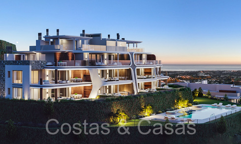 Nouveau projet de construction d'appartements à vendre, dans un complexe de golf privilégié sur les collines de Marbella - Benahavis 63767