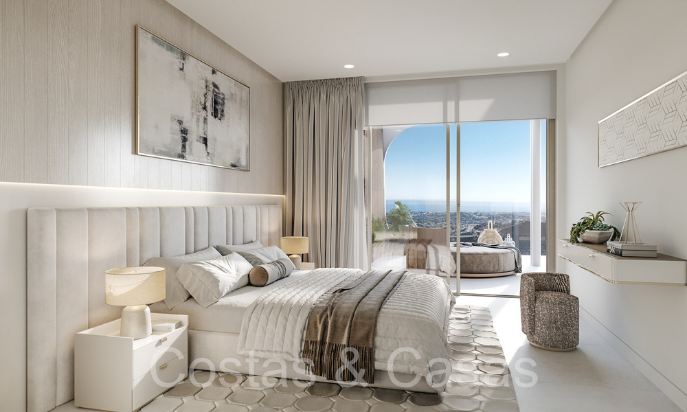 Nouveau projet de construction d'appartements à vendre, dans un complexe de golf privilégié sur les collines de Marbella - Benahavis 63780