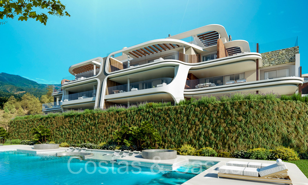 Nouveau projet de construction d'appartements à vendre, dans un complexe de golf privilégié sur les collines de Marbella - Benahavis 63783