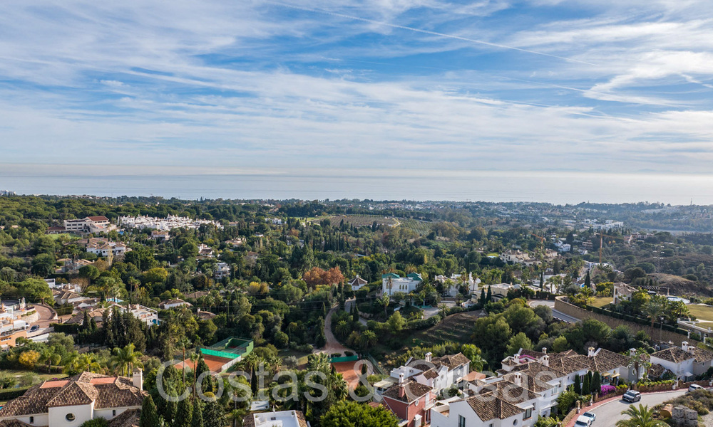 Penthouse exclusif avec piscine privée et vue panoramique sur la mer à vendre dans un complexe méditerranéen sur le Golden Mile de Marbella 63907