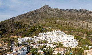 Penthouse exclusif avec piscine privée et vue panoramique sur la mer à vendre dans un complexe méditerranéen sur le Golden Mile de Marbella 63910 