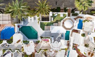 Penthouse exclusif avec piscine privée et vue panoramique sur la mer à vendre dans un complexe méditerranéen sur le Golden Mile de Marbella 63911 