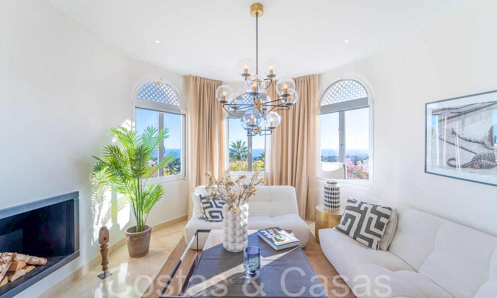 Penthouse exclusif avec piscine privée et vue panoramique sur la mer à vendre dans un complexe méditerranéen sur le Golden Mile de Marbella 63938