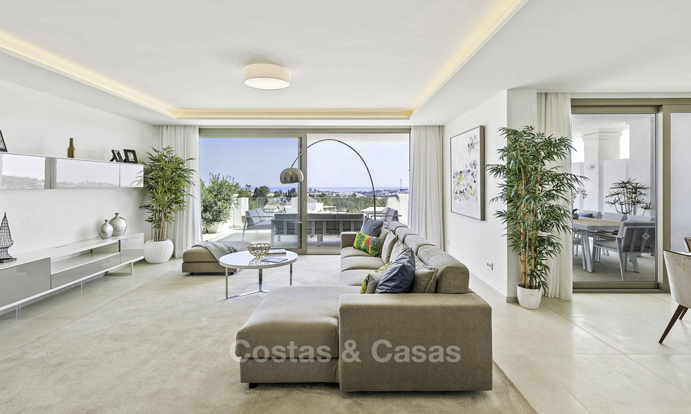 9 Lions Residences: appartements de luxe à vendre dans un complexe exclusif à Nueva Andalucia - Marbella avec vue panoramique sur le golf et la mer 63745