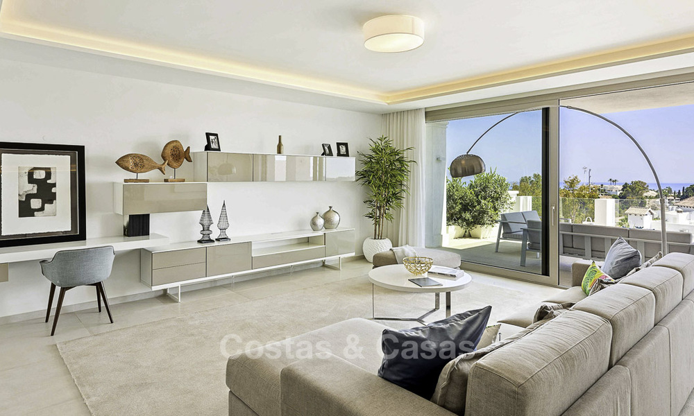 9 Lions Residences: appartements de luxe à vendre dans un complexe exclusif à Nueva Andalucia - Marbella avec vue panoramique sur le golf et la mer 63746
