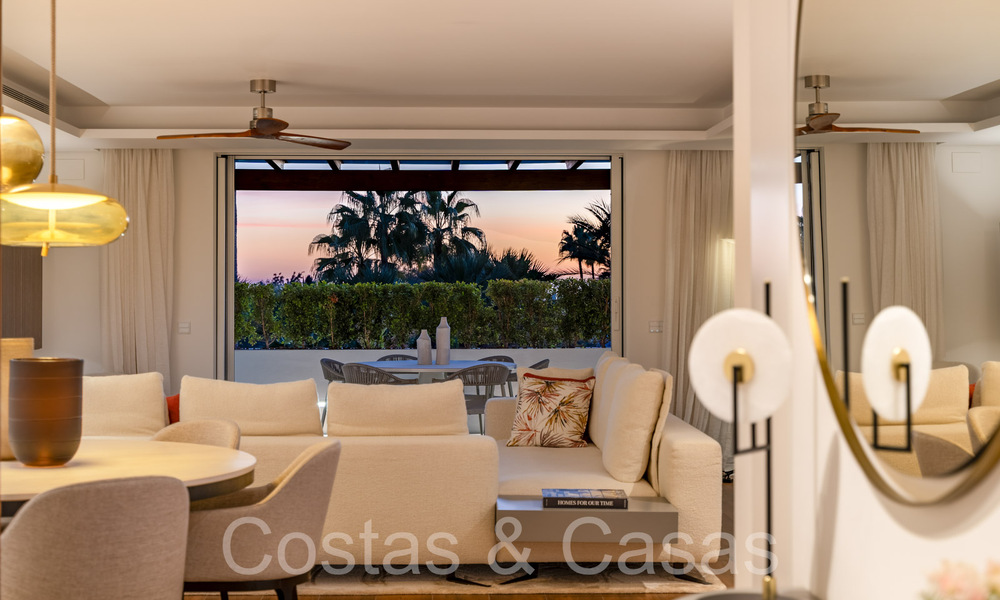 Appartement de luxe de 3 chambres à vendre dans un complexe recherché et sécurisé sur le Golden Mile de Marbella 63950