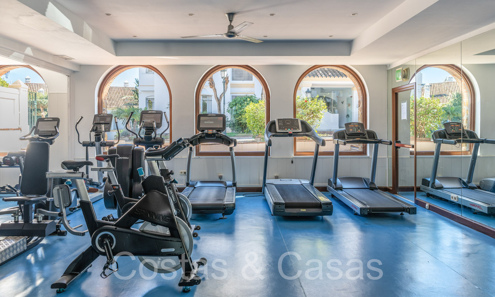 Appartement de luxe de 3 chambres à vendre dans un complexe recherché et sécurisé sur le Golden Mile de Marbella 63958