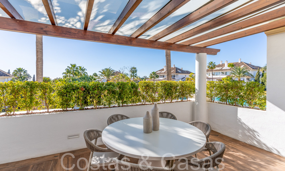 Appartement de luxe de 3 chambres à vendre dans un complexe recherché et sécurisé sur le Golden Mile de Marbella 63973