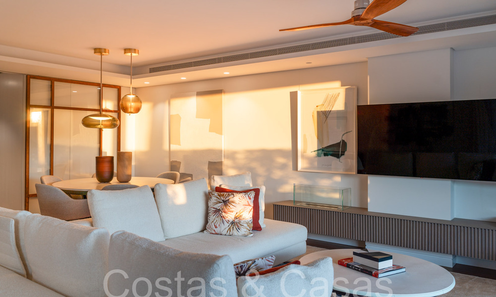 Appartement de luxe de 3 chambres à vendre dans un complexe recherché et sécurisé sur le Golden Mile de Marbella 63989