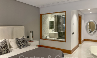 Villa design sophistiquée à vendre au bord d'un terrain de golf dans un complexe prestigieux à Sotogrande - San Roque, Costa del Sol 63991 