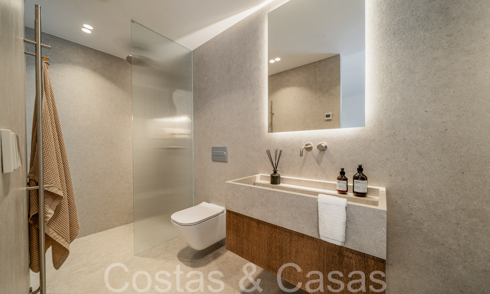 Maison de prestige rénovée à vendre entourée de terrains de golf dans la vallée du golf de Nueva Andalucia, Marbella 64117