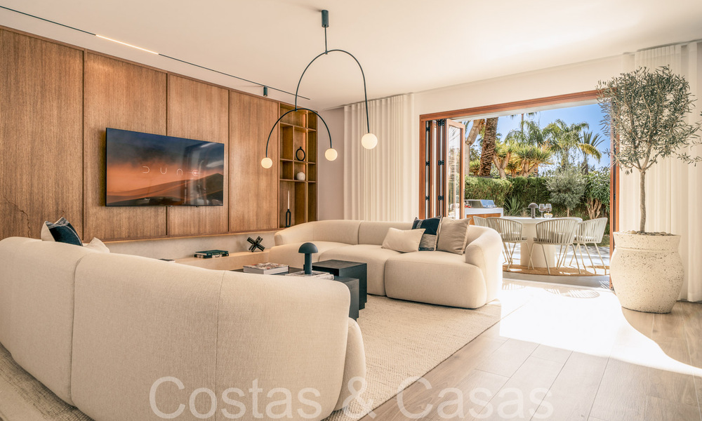 Maison de prestige rénovée à vendre entourée de terrains de golf dans la vallée du golf de Nueva Andalucia, Marbella 64122