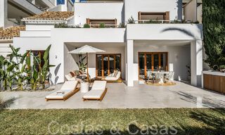 Maison de prestige rénovée à vendre entourée de terrains de golf dans la vallée du golf de Nueva Andalucia, Marbella 64131 