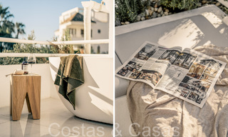 Maison de prestige rénovée à vendre entourée de terrains de golf dans la vallée du golf de Nueva Andalucia, Marbella 64144 