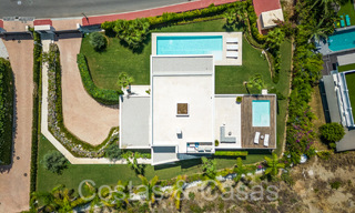Villa de luxe supérieure à l'architecture moderne à vendre à deux pas de la vallée du golf de Nueva Andalucia, Marbella 64176 