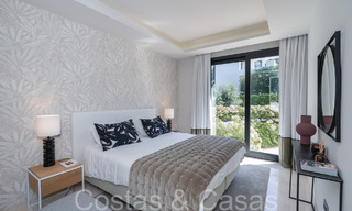 Villa de luxe supérieure à l'architecture moderne à vendre à deux pas de la vallée du golf de Nueva Andalucia, Marbella 64187 