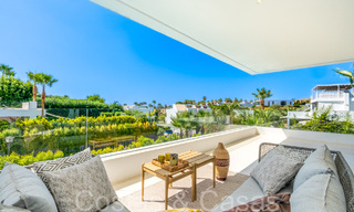 Villa de luxe supérieure à l'architecture moderne à vendre à deux pas de la vallée du golf de Nueva Andalucia, Marbella 64211 